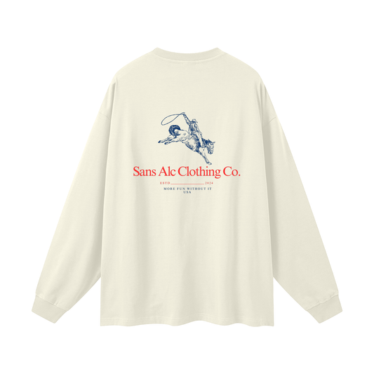 Sans Alc Oversized Long Sleeve