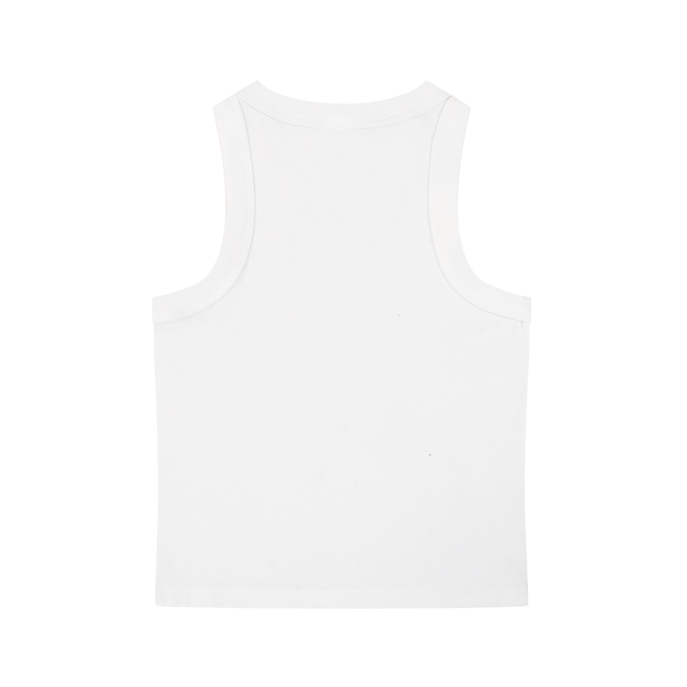 Sans Alc White Muscle Tank