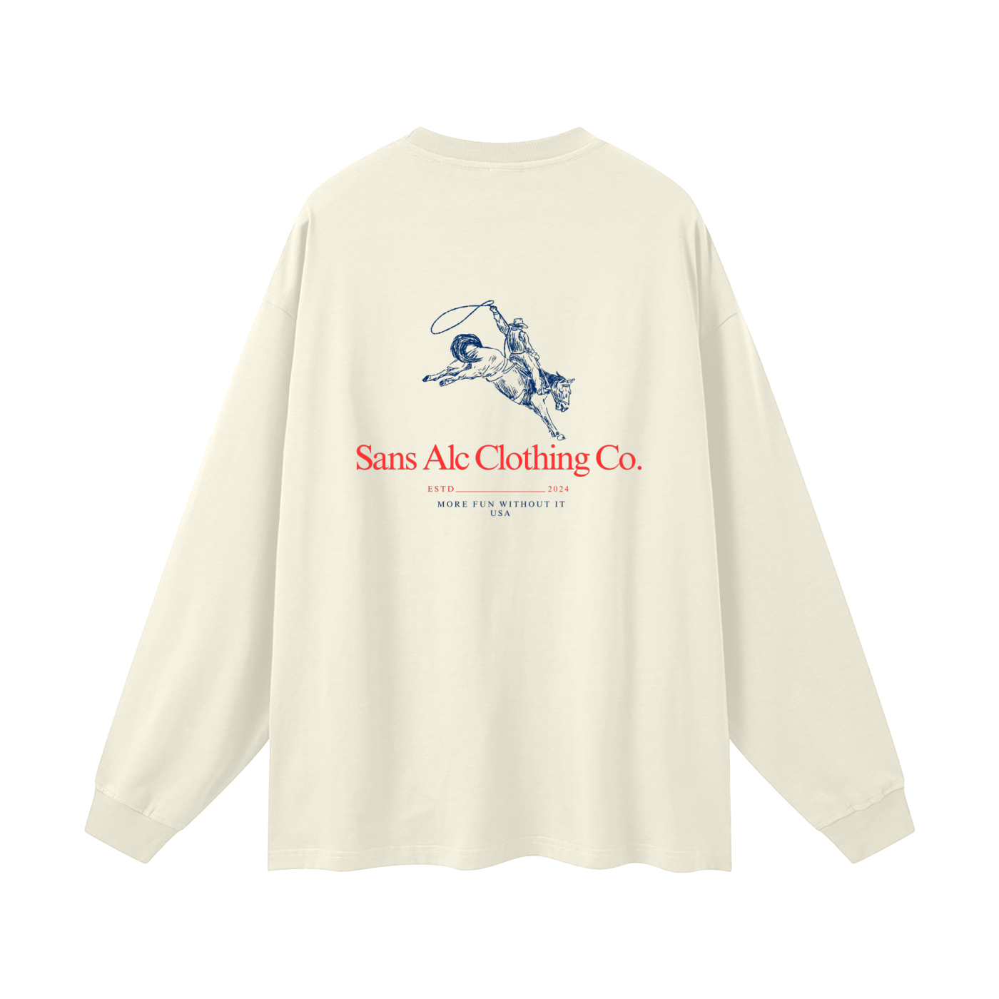 Sans Alc Oversized Long Sleeve